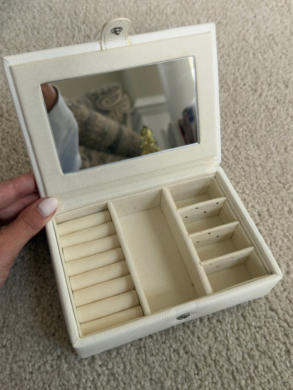 Pottery Barn Travel Jewelry Box by Wolf